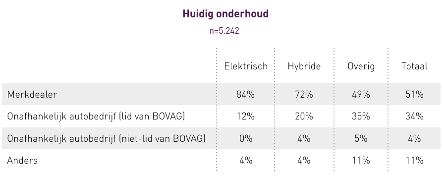 Merkdealer profiteert van elektrisch rijden